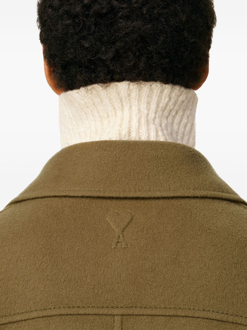 four-button single breasted coat - 6