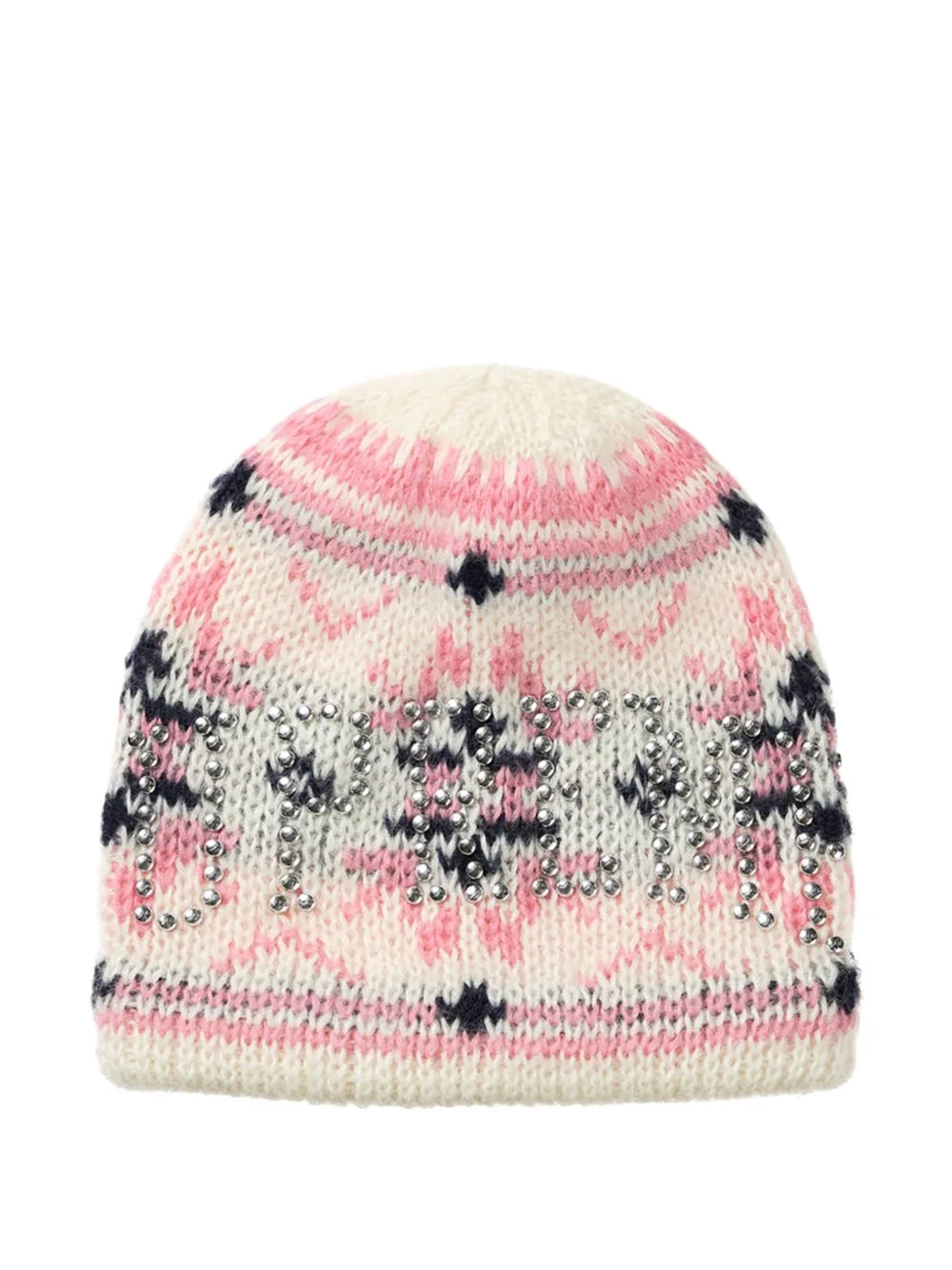 studded beanie hat - 1