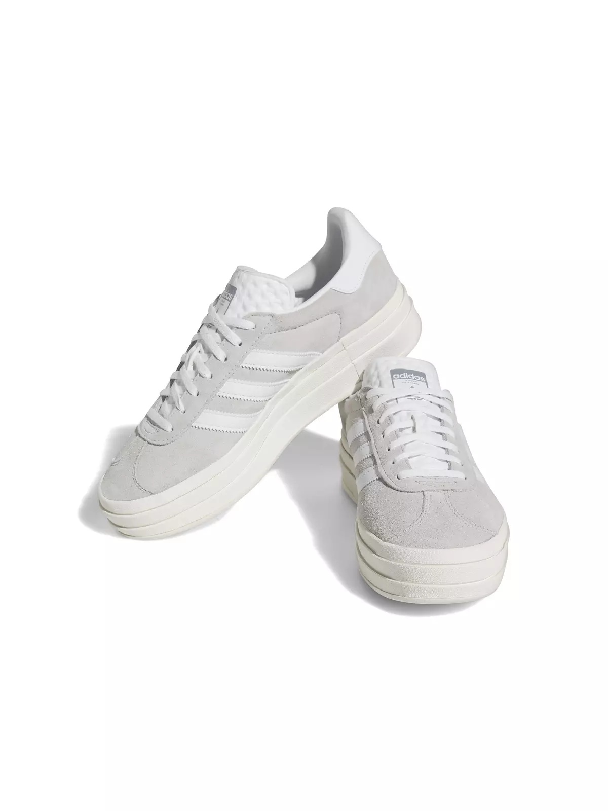 Originals Gazelle Bold "Grey Two/Cloud White/Core White" Women's Shoe - 6