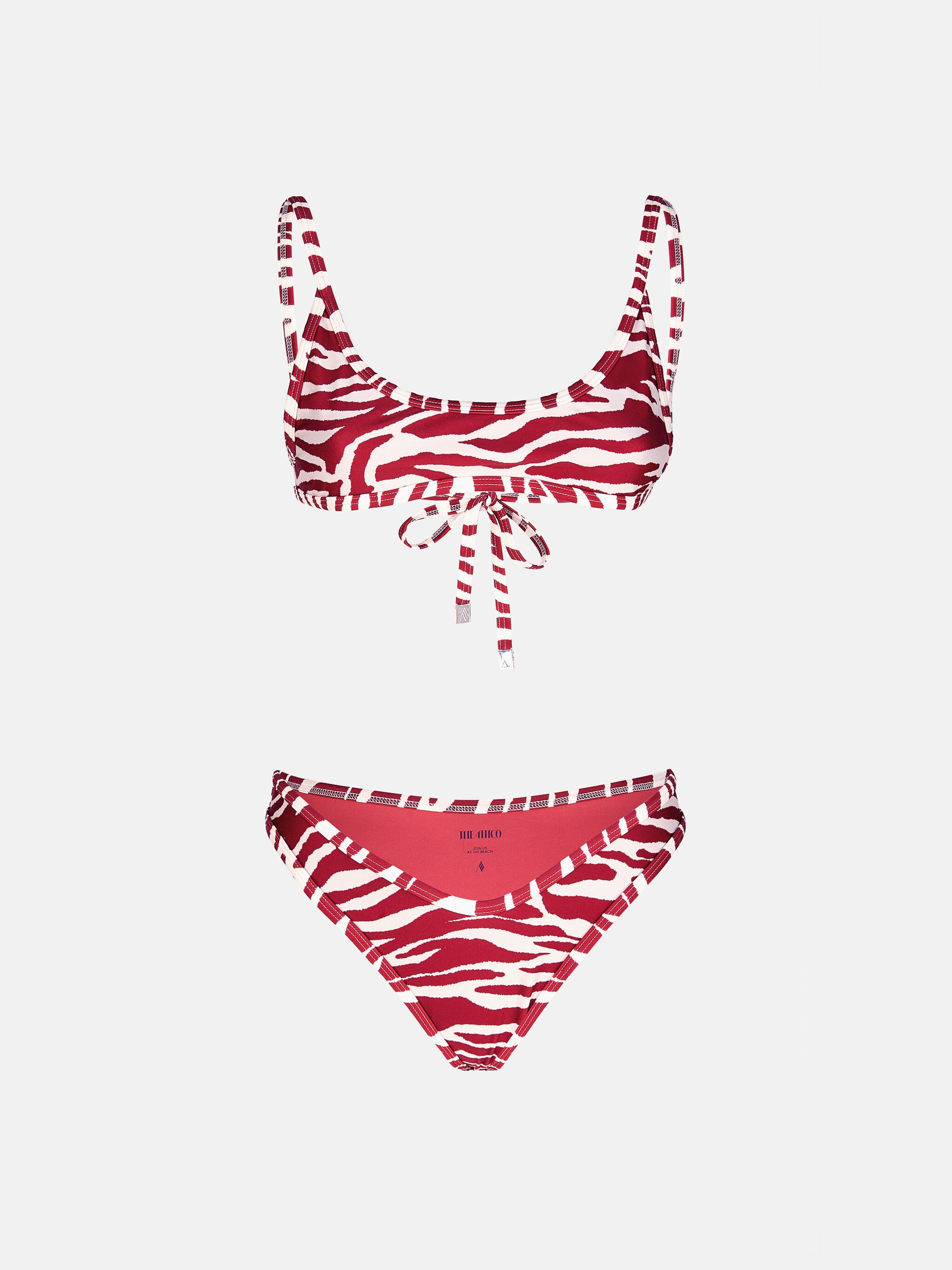 RED AND MILK BIKINI - 2