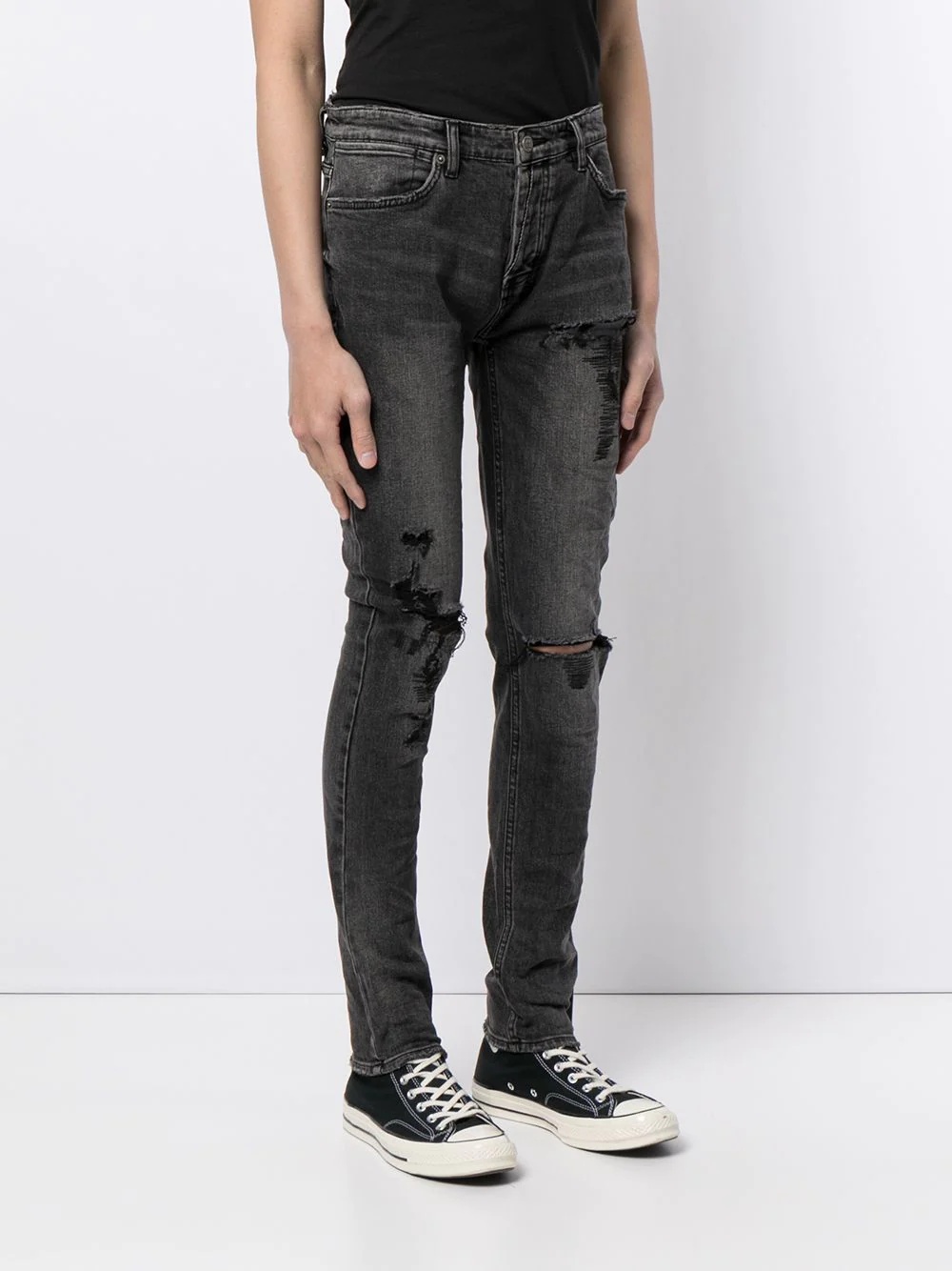 Van Winkle mid-rise skinny jeans - 3