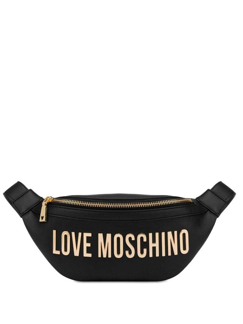 logo-lettering belt bag 1