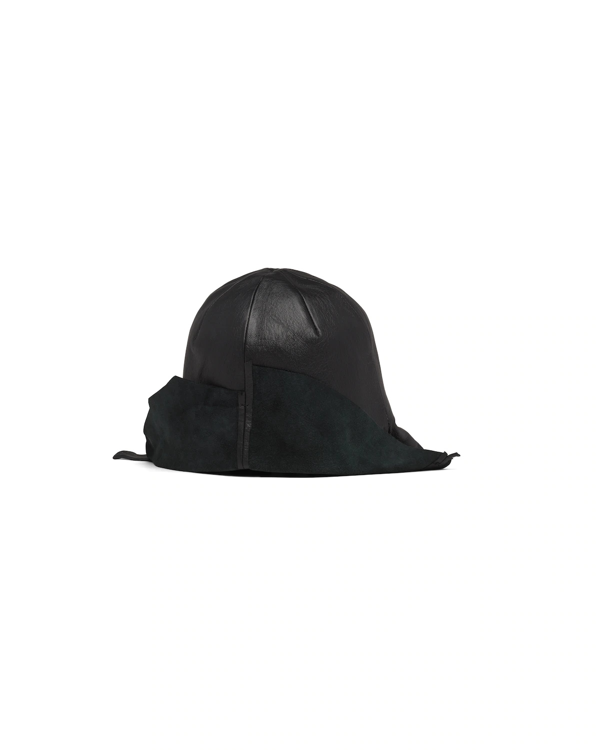 Unlined nappa leather hat - 1