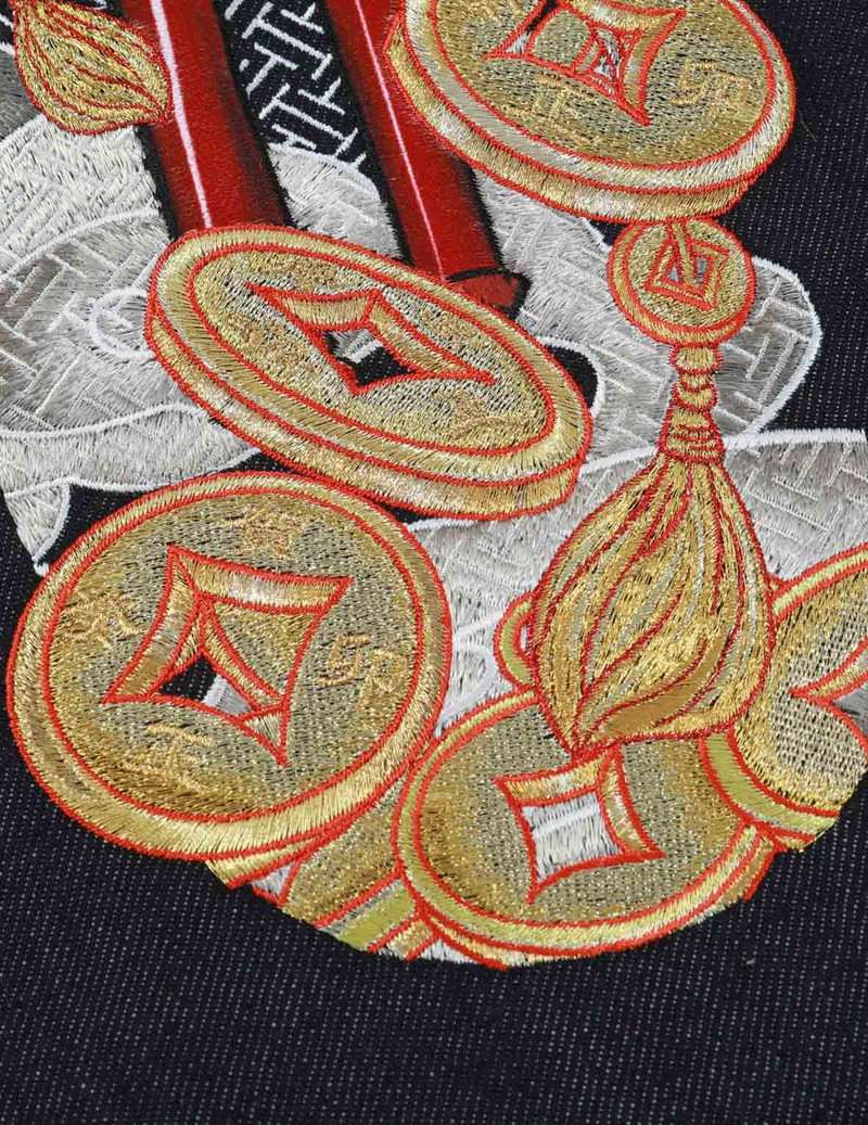 2023 LIMITED EDITION “YEAR OF THE RABBIT” CARROT-FIT DENIM JEANS #2017 10