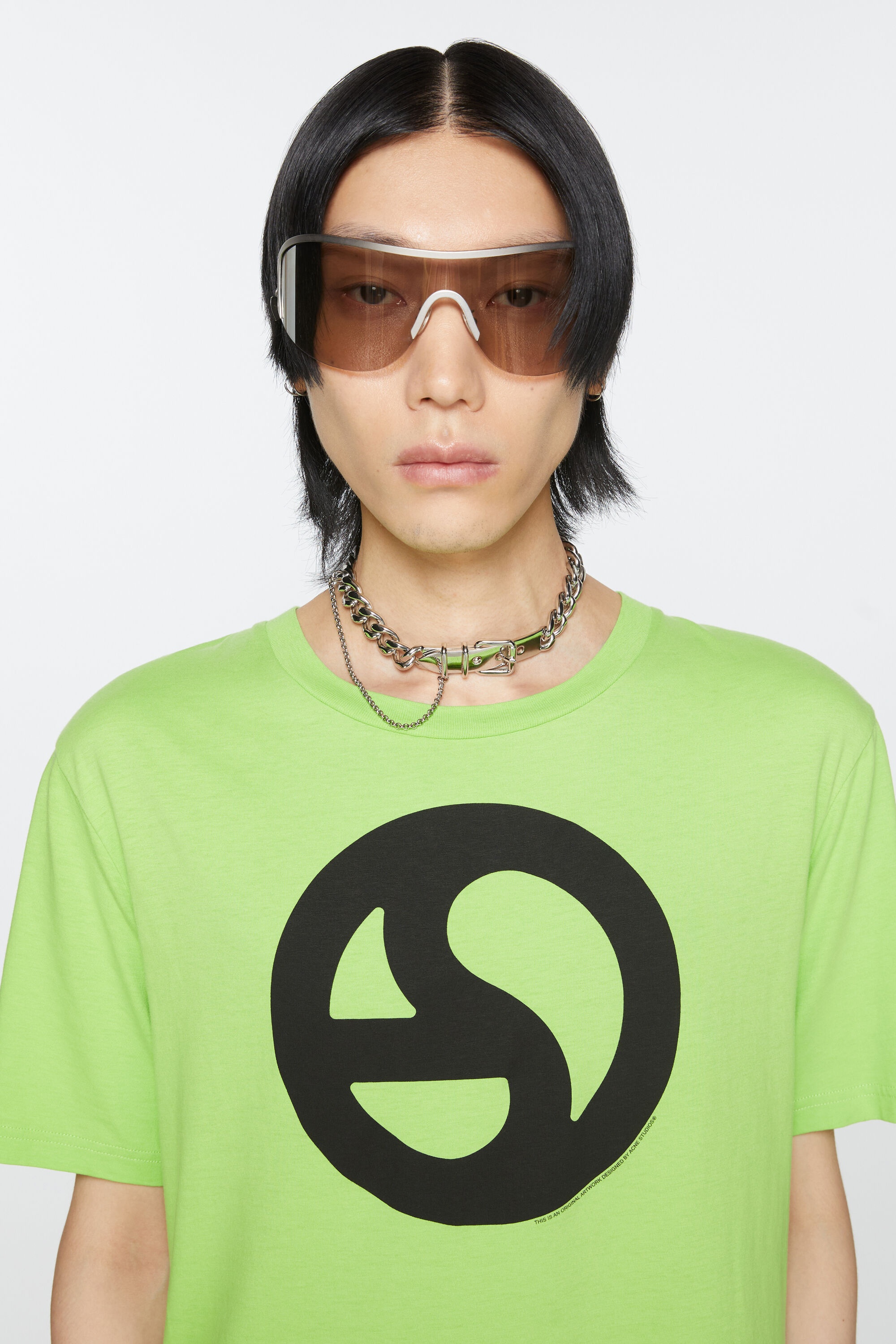 Buckle chain necklace - Silver - 3