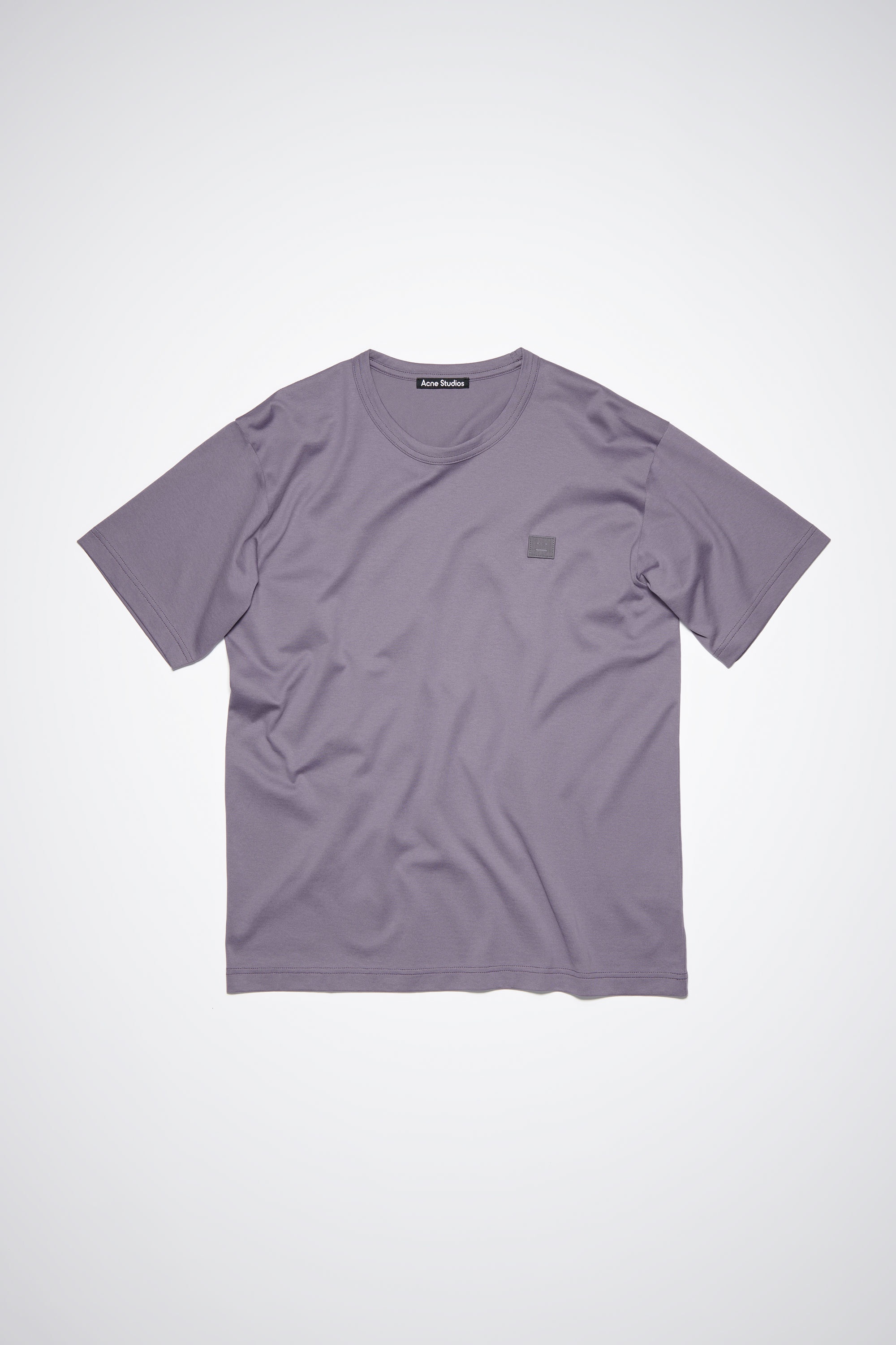 Crew neck t-shirt- Regular fit - Faded purple - 1
