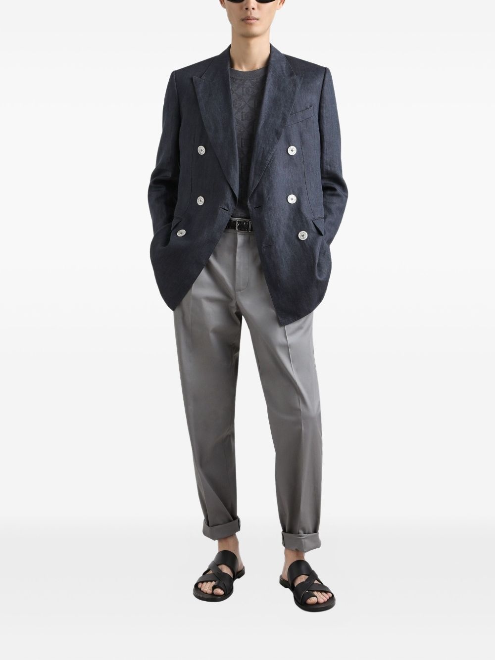 pleated tailored trousers - 2