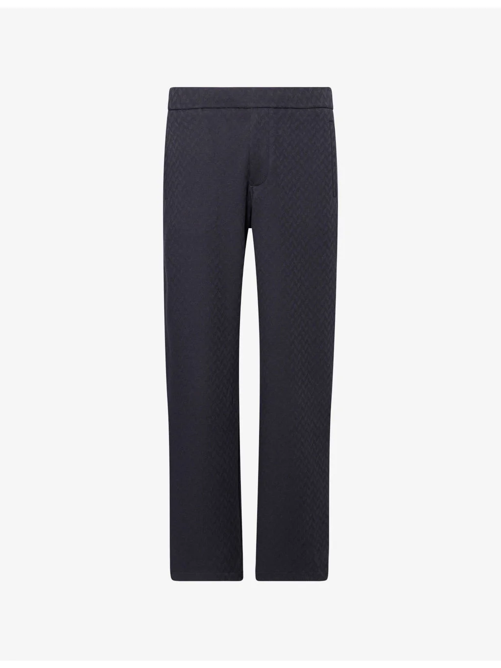 Jacquard Relaxed-Fit Woven Track Bottoms - 1