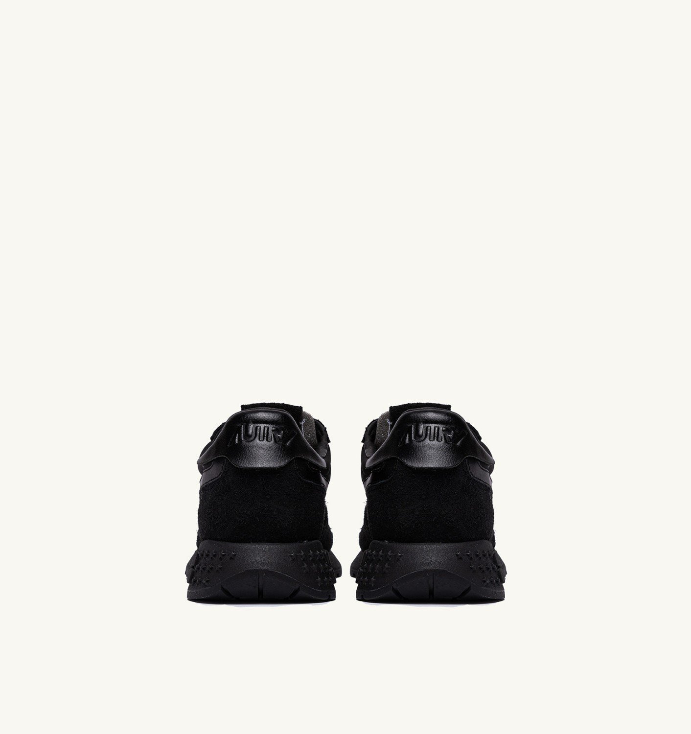 REELWIND LOW SNEAKERS IN BLACK NYLON AND SUEDE - 3
