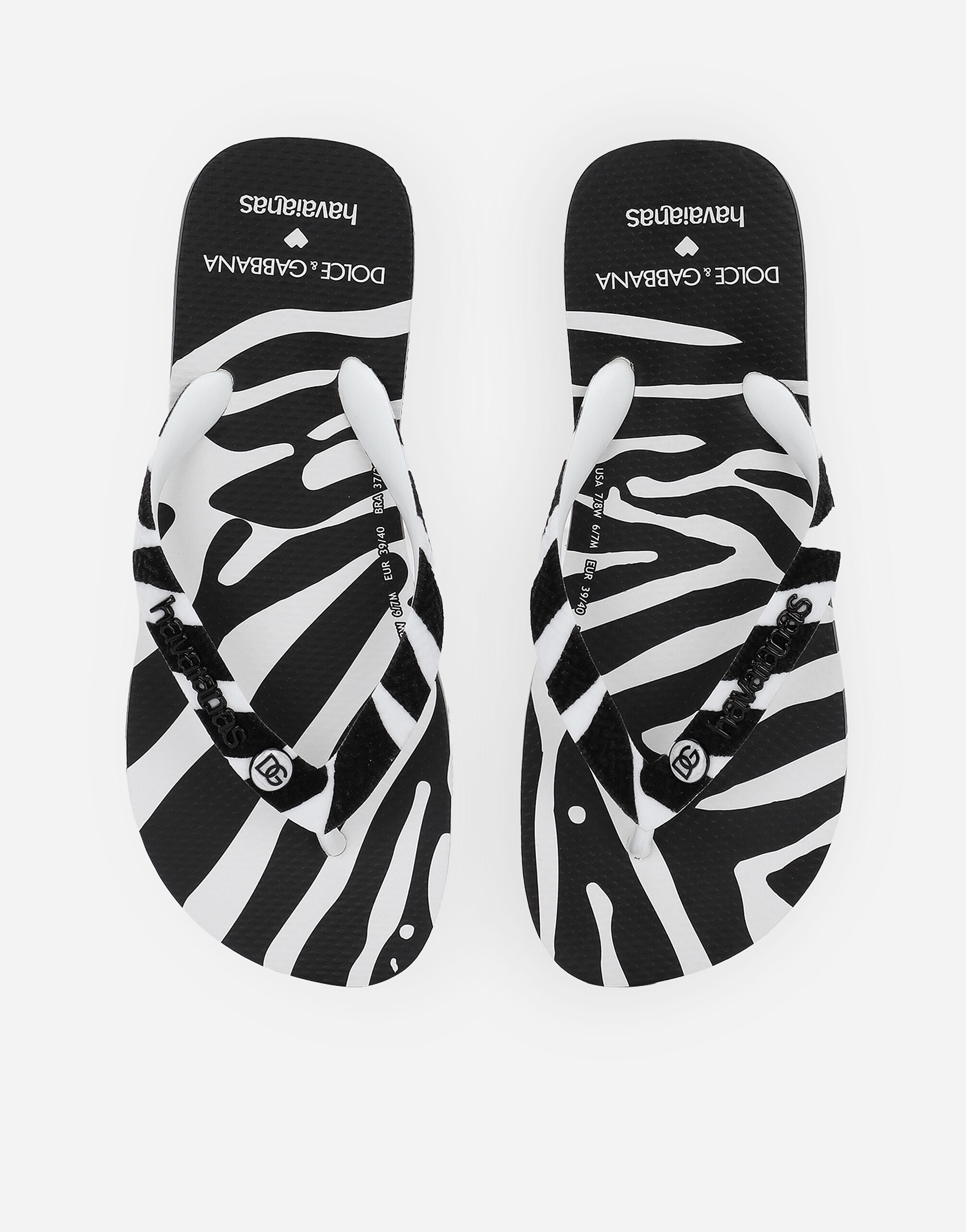 Dolce&Gabbana x Havaianas Zebra Flip-Flops - 4