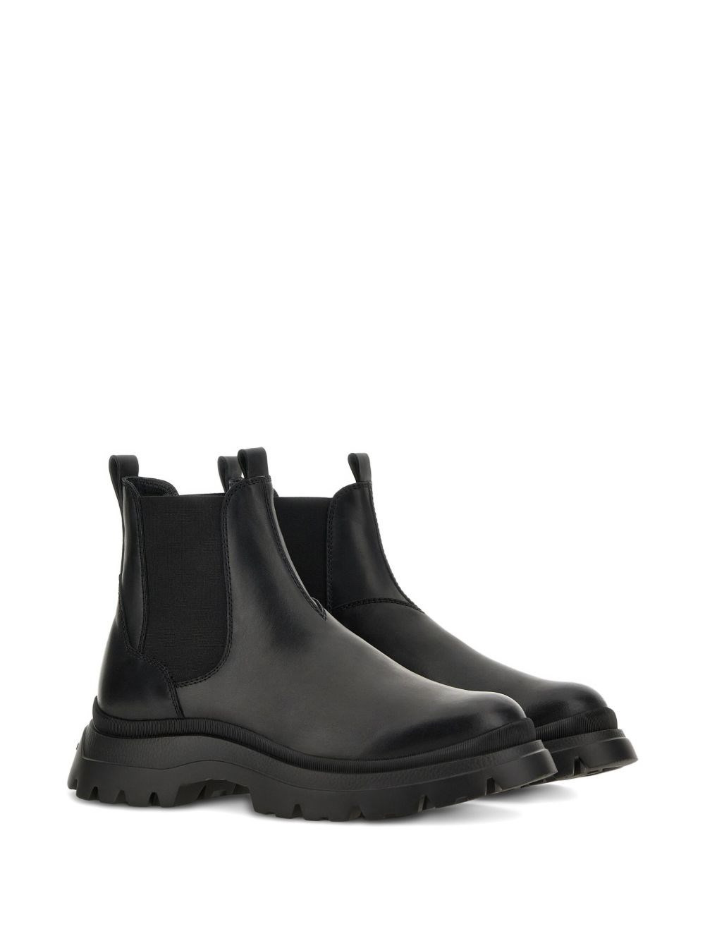 H692 leather chelsea boots - 3