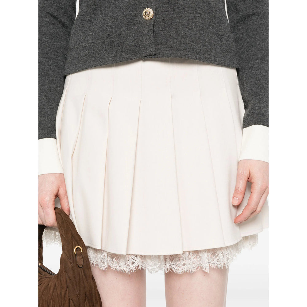 Self-Portrait Neutrals Skirts - Pleated Skirts Women - 2