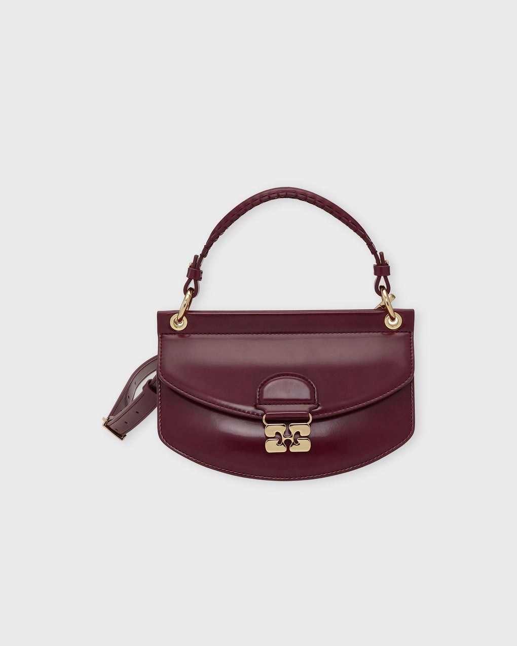 Bag Apo-G Mini Top Handle Box Burgundy  ONESIZE - 1
