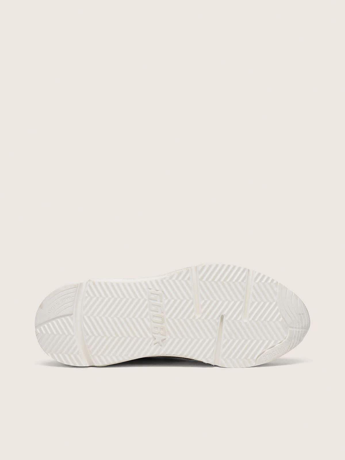 Women’s Running Sole in mesh and nubuck with silver metallic leather star - 5