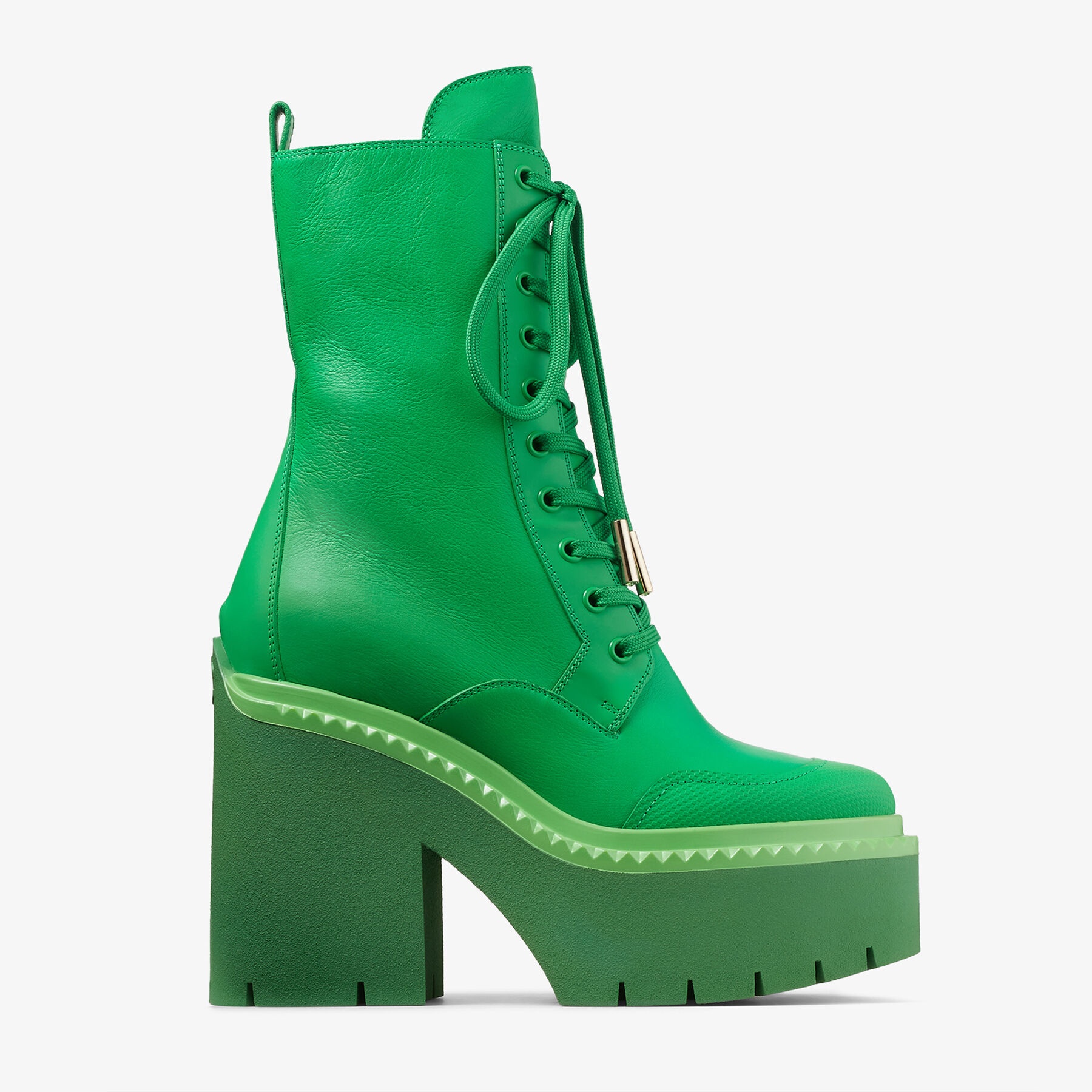 Sailor Jupiter Boot 120
Green Calf Leather Ankle Boots - 1
