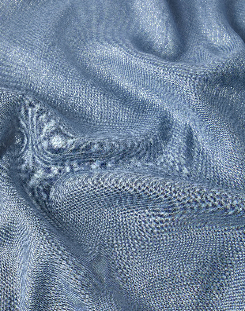 Cashmere and silk sparkling scarf 3