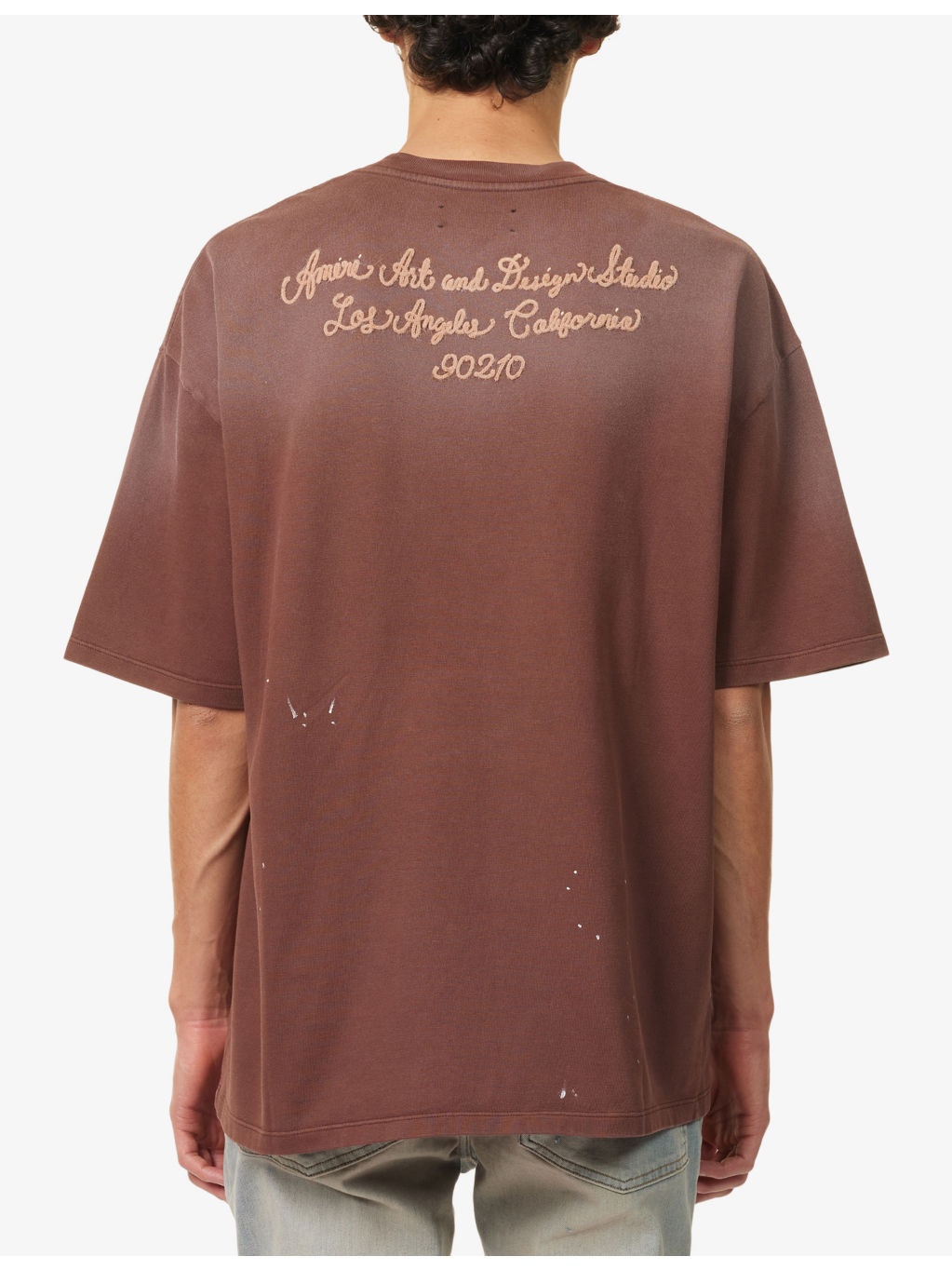 Design Studio Embroidered Cotton T-Shirt - 4