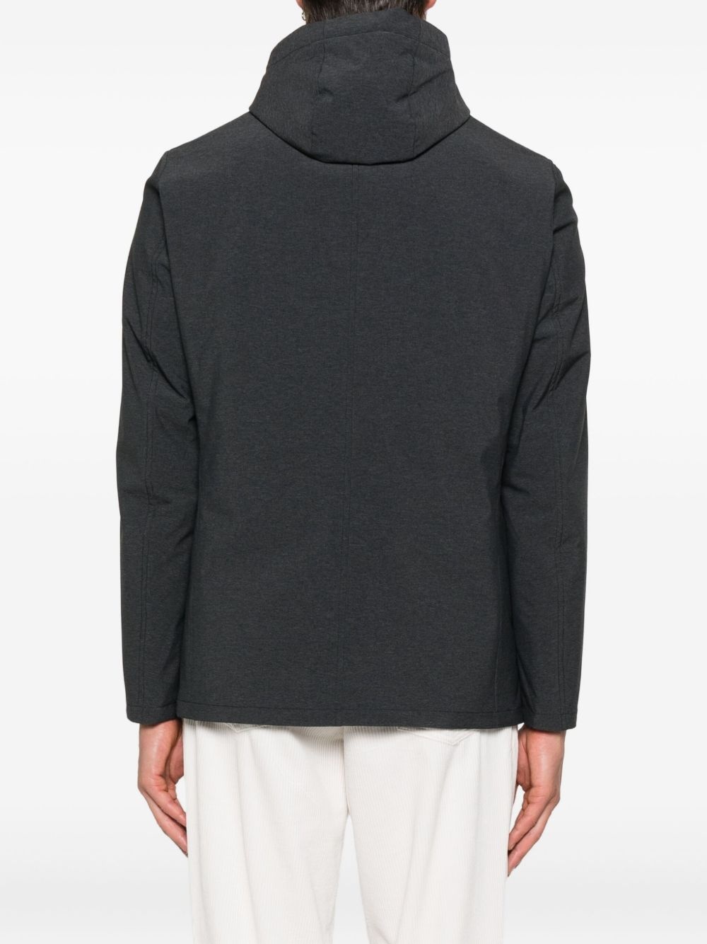hooded blazer - 4
