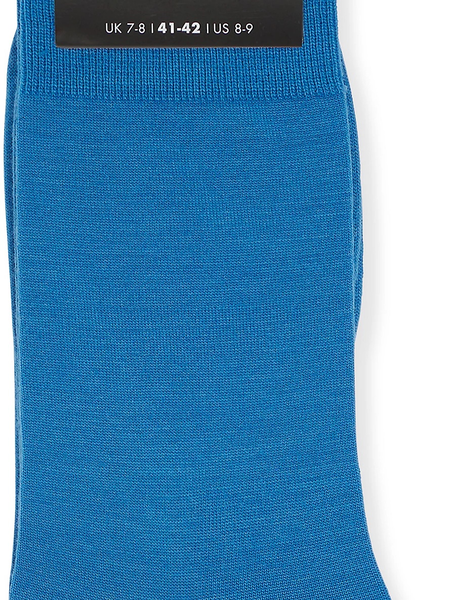 Airport logo-print stretch-wool blend socks - 1