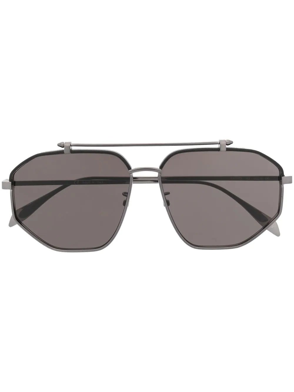 oversize-frame sunglasses - 1