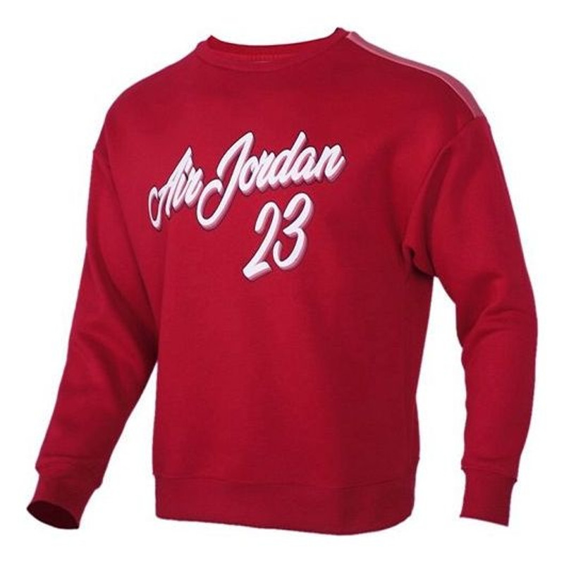 Air Jordan 23 Fleece Lined Stay Warm Pullover Red CT6283-620 - 1