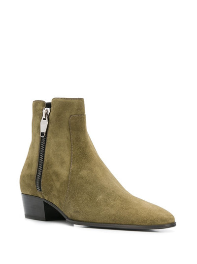 Balmain zipped ankle boots outlook