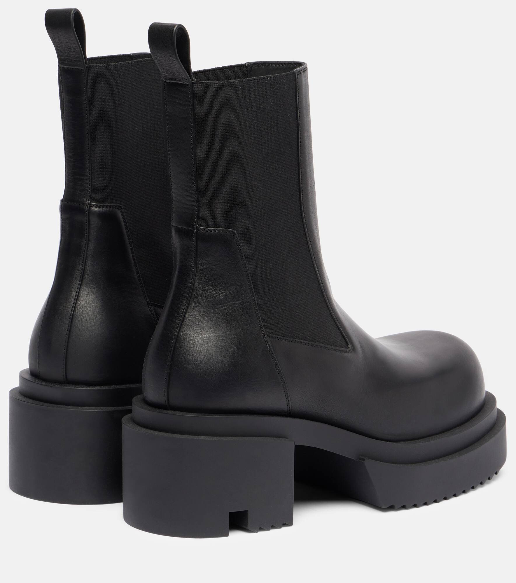 Beatle leather platform Chelsea boots - 2
