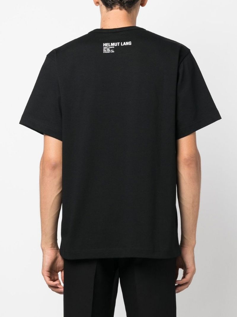 logo-print detail T-shirt - 4