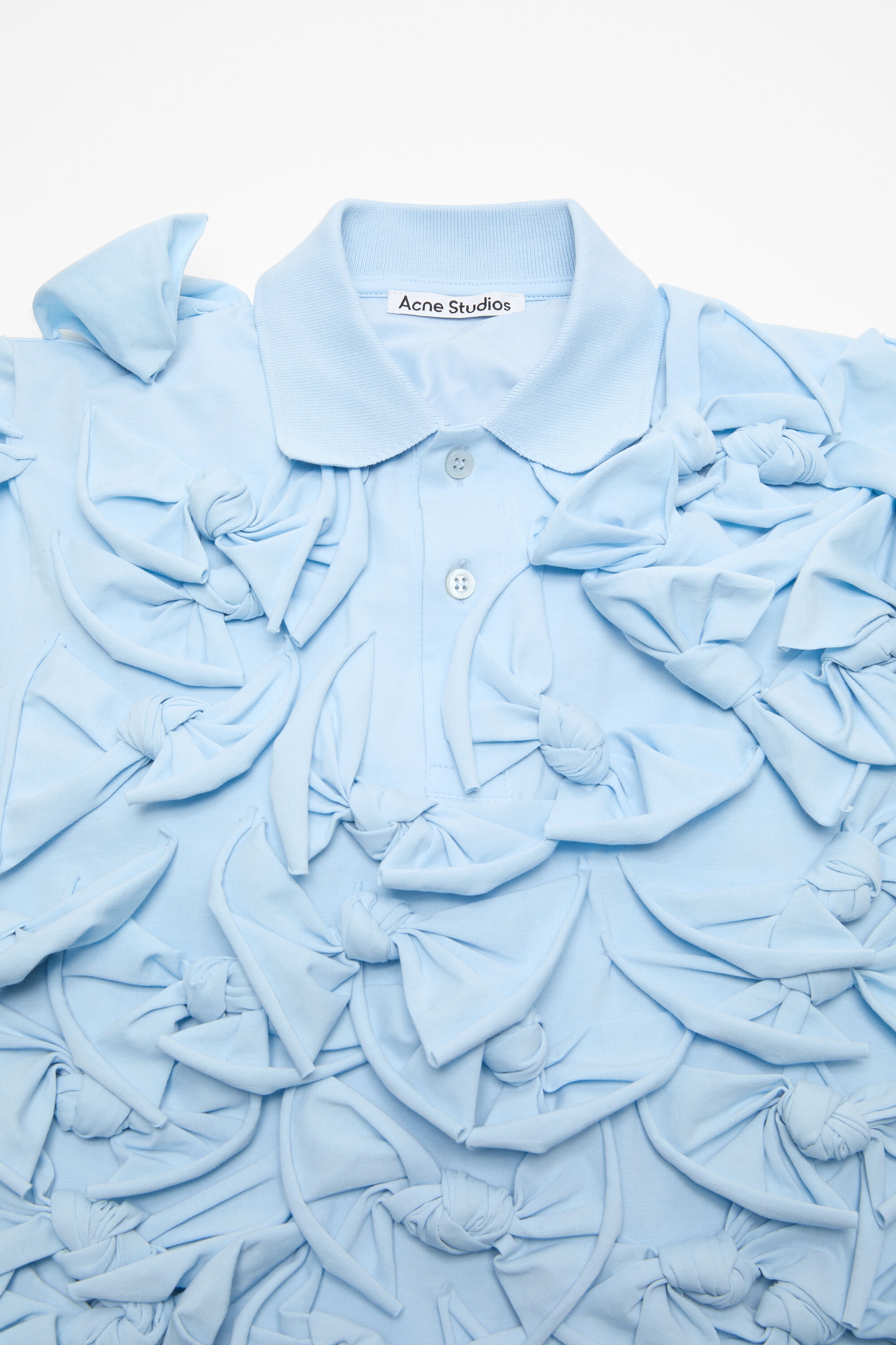 Bow dress - Light blue - 4