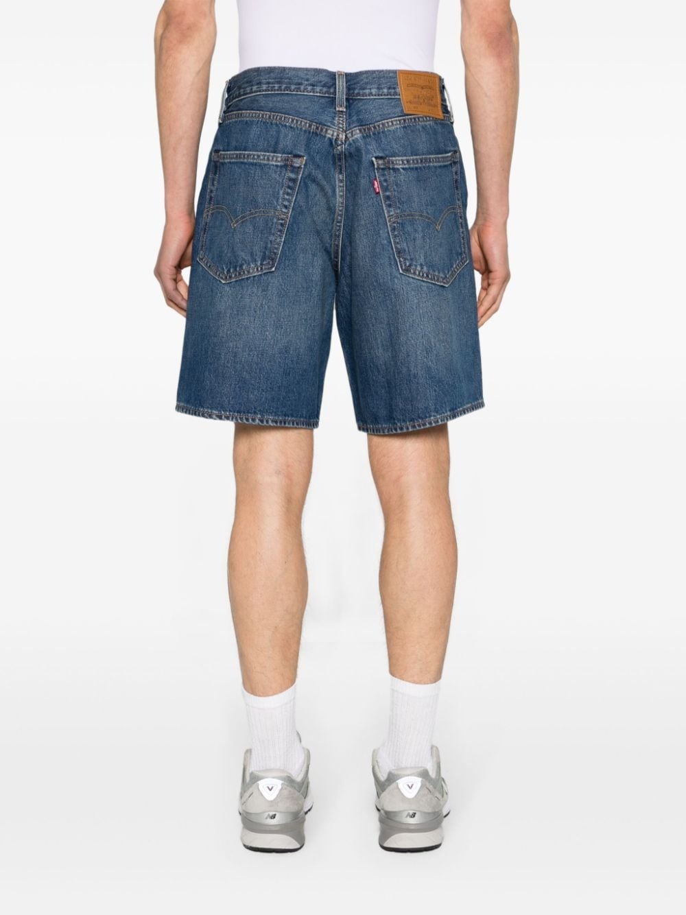 468â¢ mid-rise denim shorts - 4