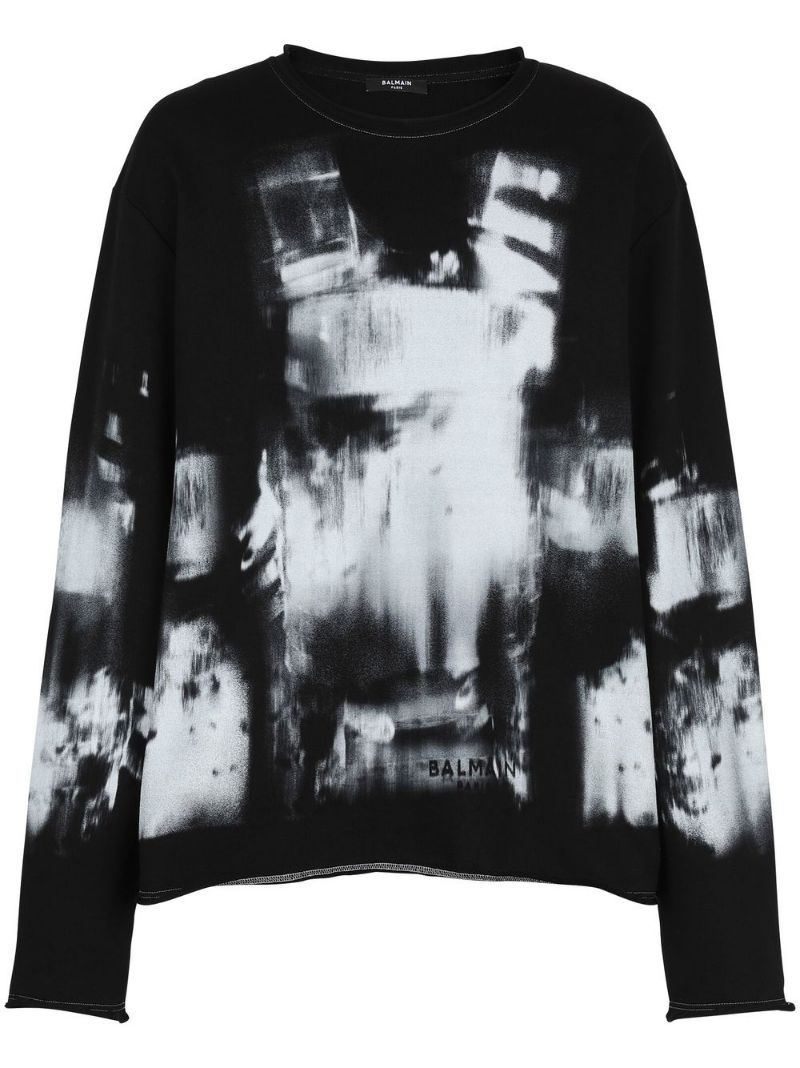 X-ray print sweatshirt - 1