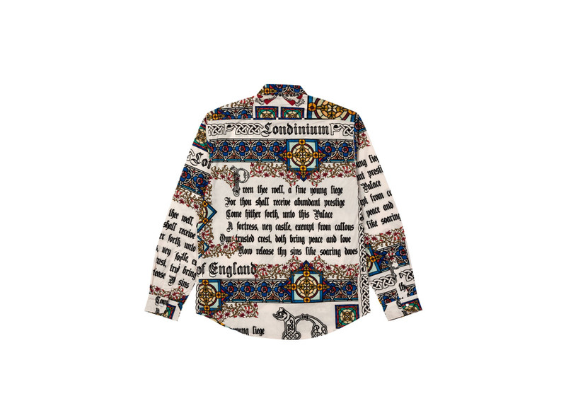 PALACE MEDIEVAL SHIRT WHITE outlook