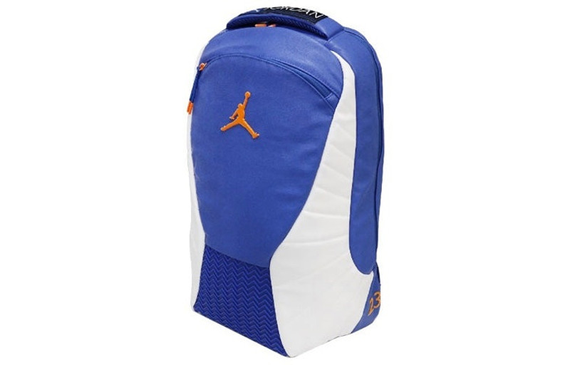Jordan Air Jordan AJ12 Hyper Royal Schoolbag Backpack Blue White 9A1773-U5H outlook