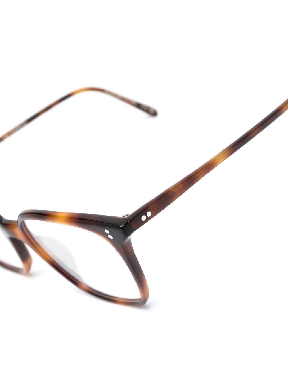 tortoiseshell square-frame glasses - 3