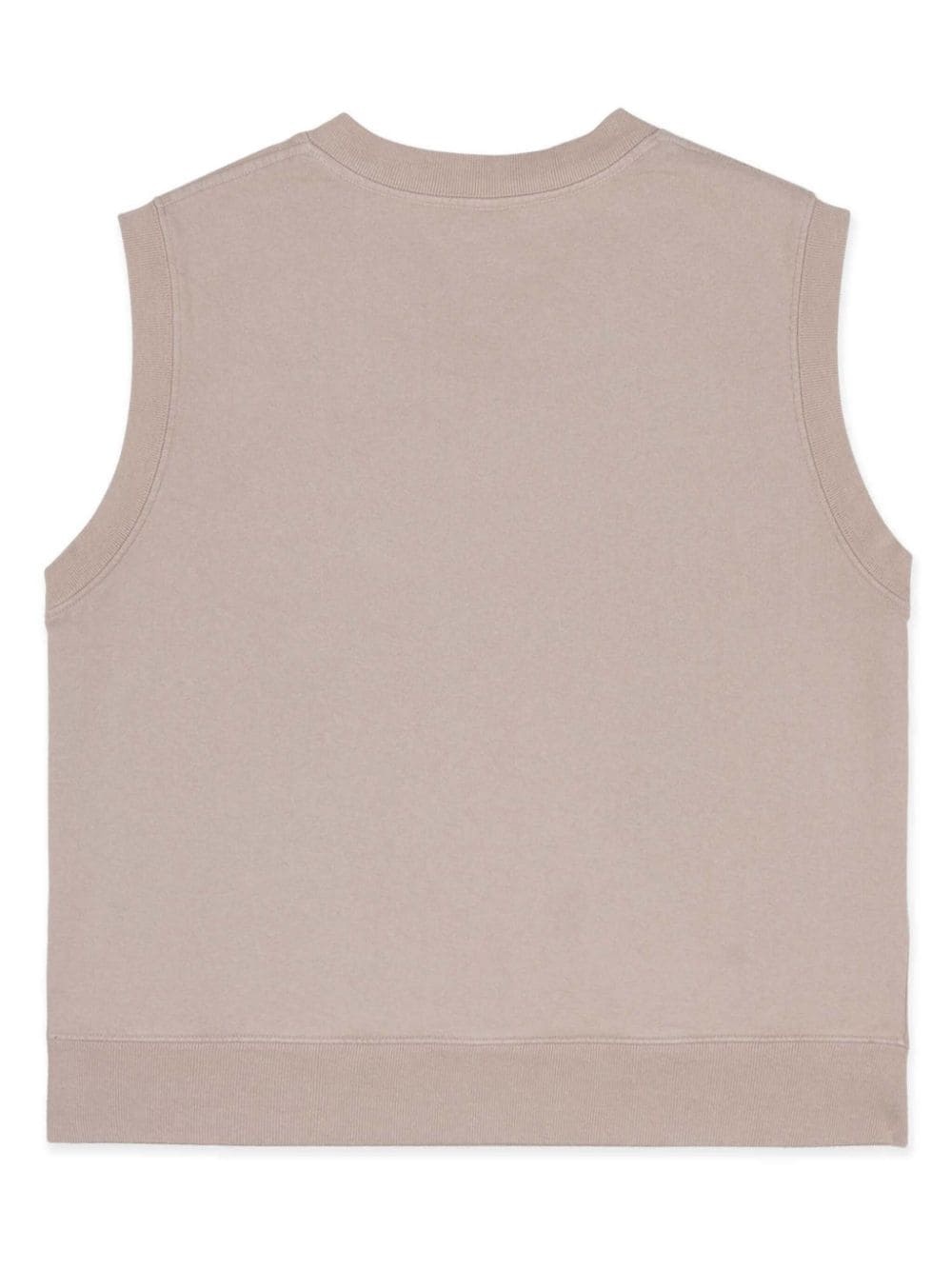 Tank logo-embroidered cotton vest - 2