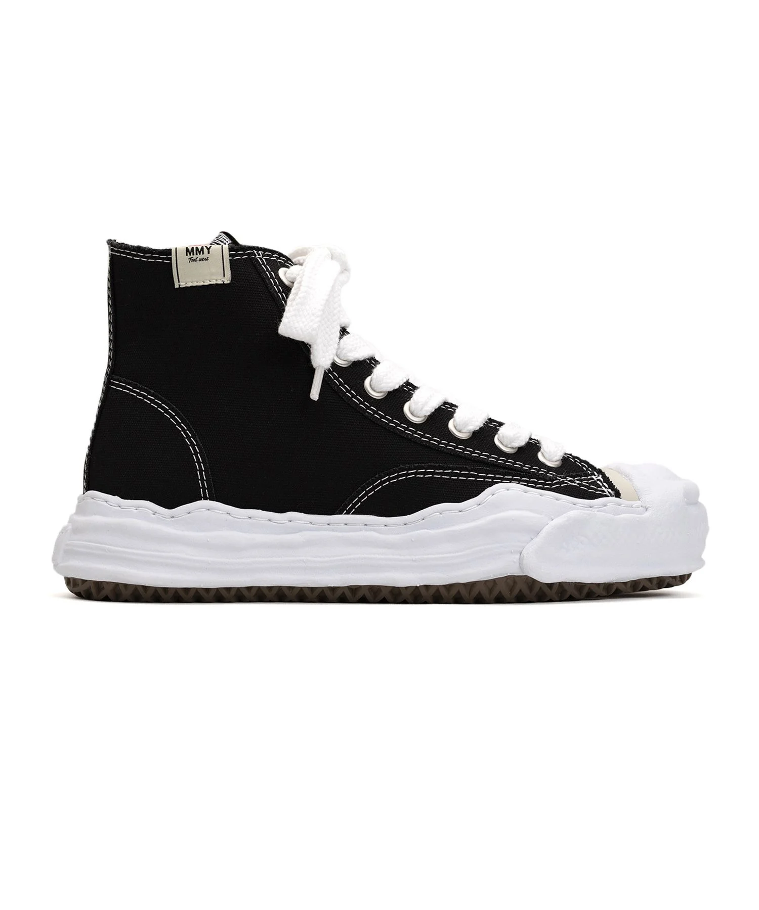 "HANK" OG Sole Canvas High-top Sneaker - 1