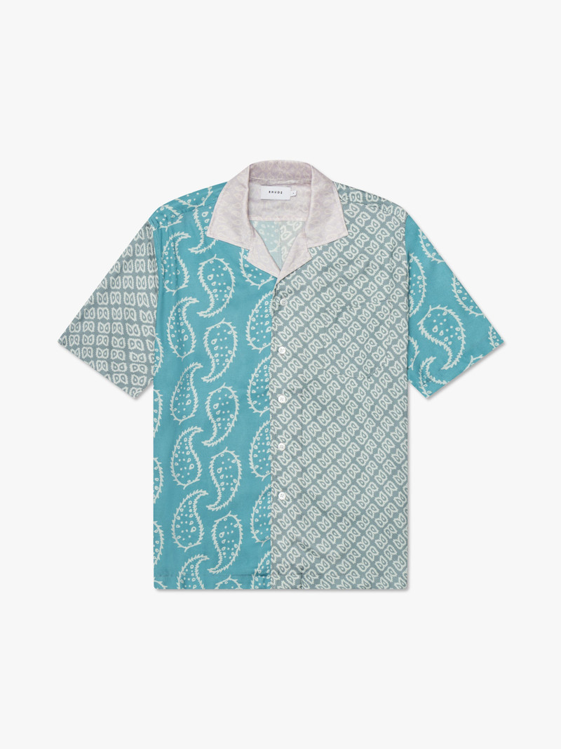 MULTI PAISLEY BUTTON DOWN - 1