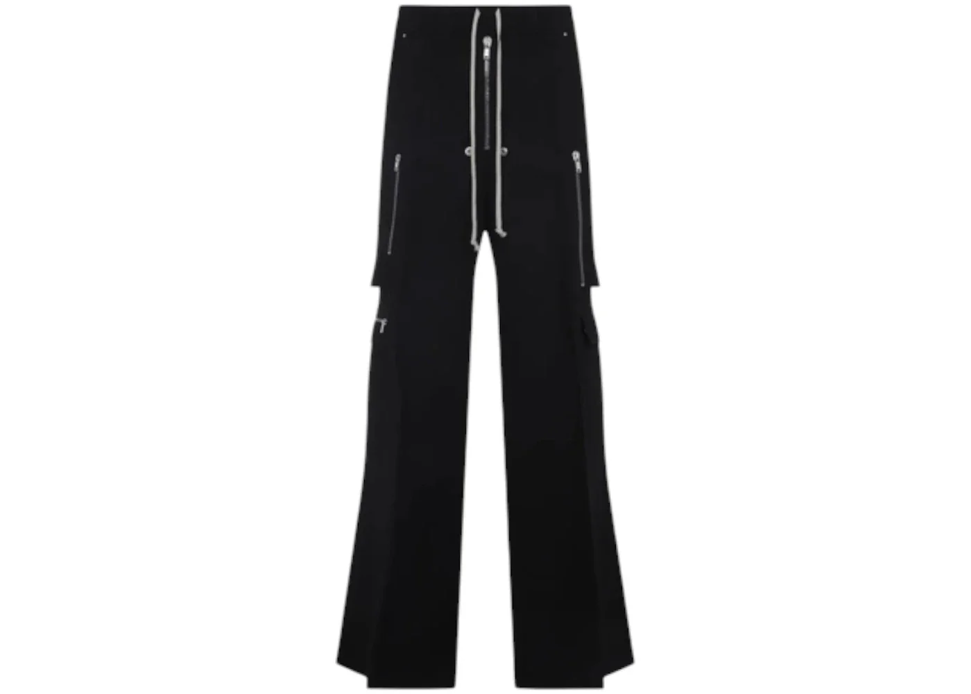 Rick Owens Wool Cargobela Pants Black - 1