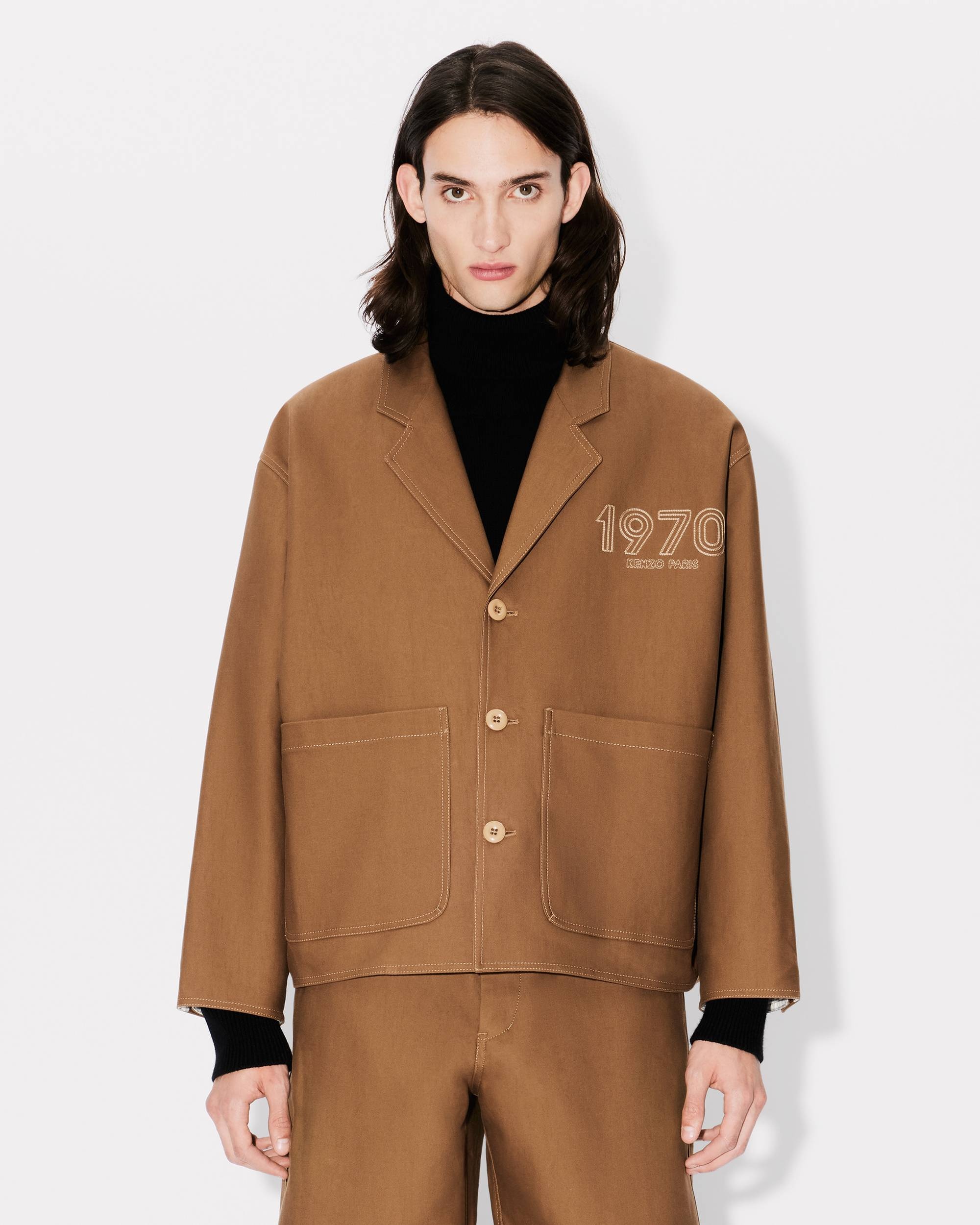 'KENZO Archive 1970' embroidered workwear jacket - 4