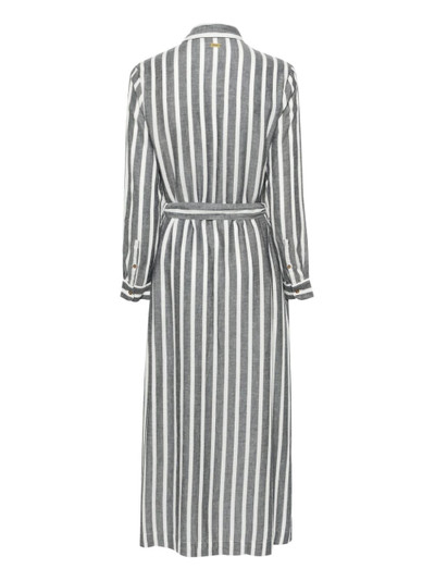 Barbour Annalise striped shirtdress outlook