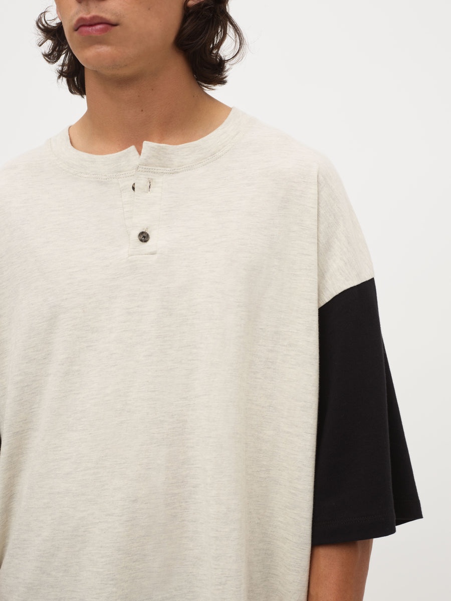 3/4 Sleeve Henley Tee - 5