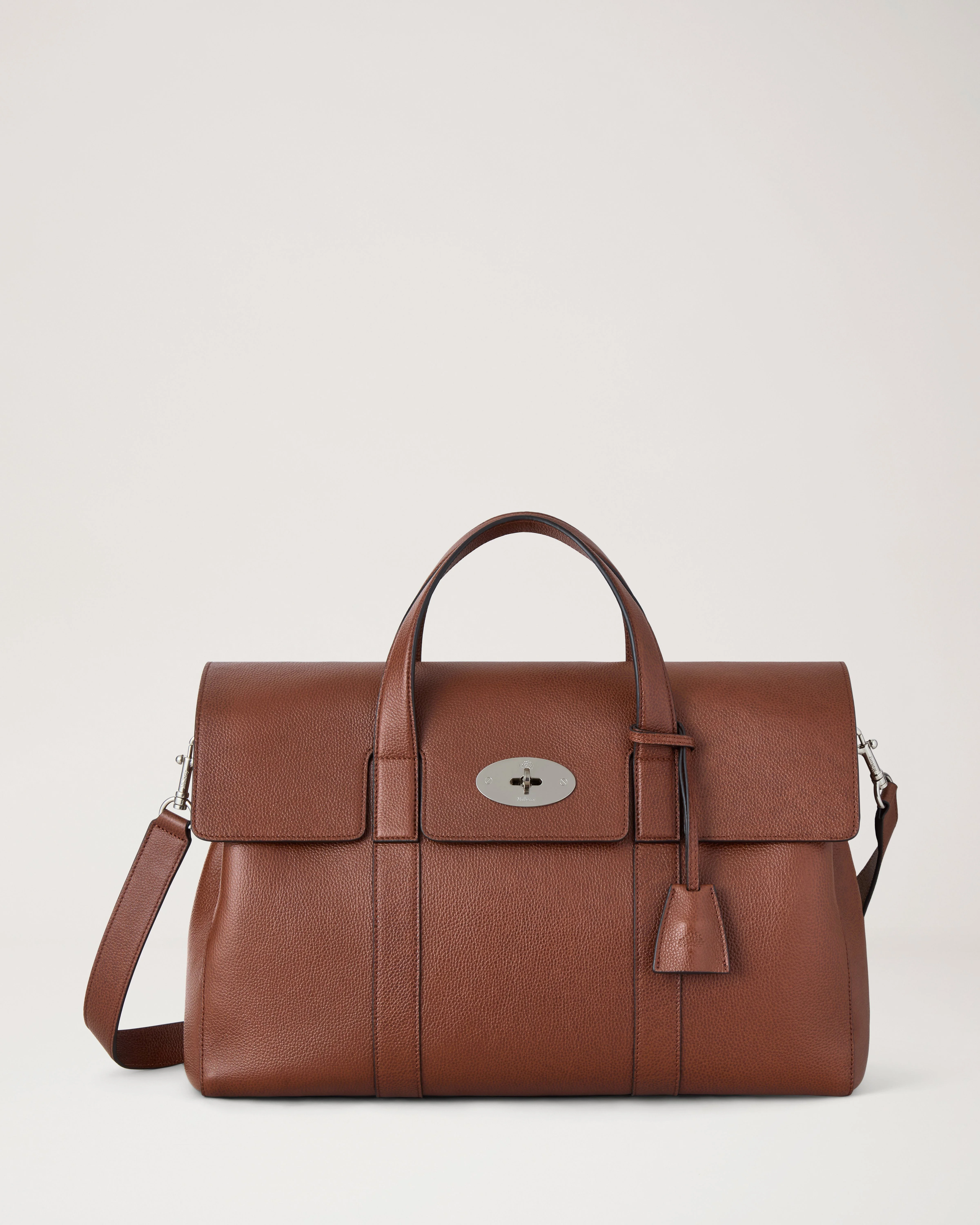 Piccadilly Messenger Oak Two-Tone Small Classic Grain - 1