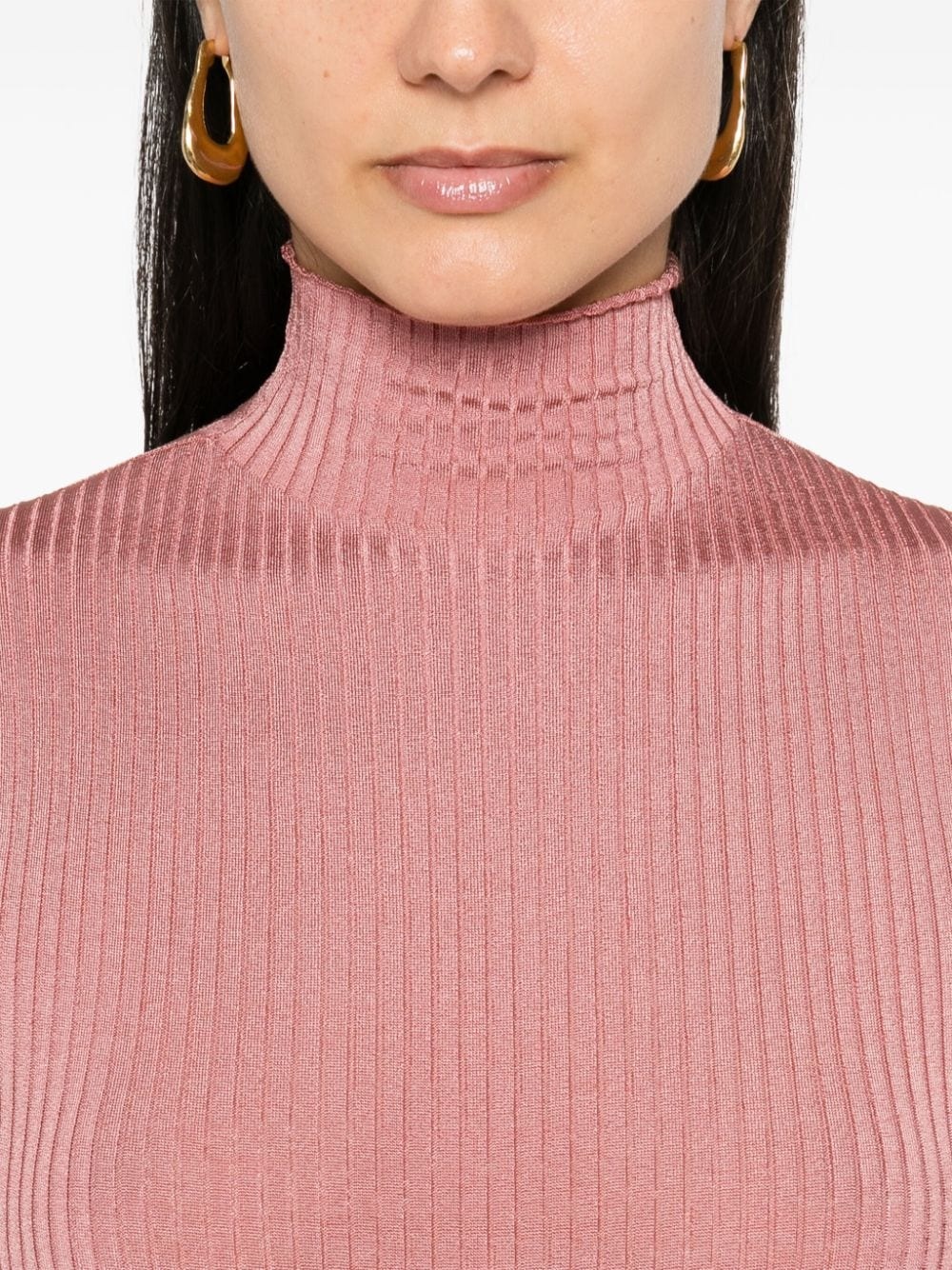fine-ribbed bodysuit - 5
