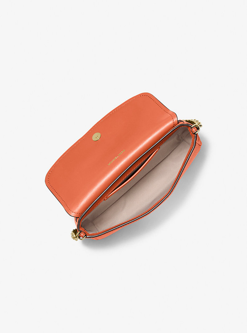 MICHAEL KORS Nolita Small Pebbled Leather Crossbody Bag outlook