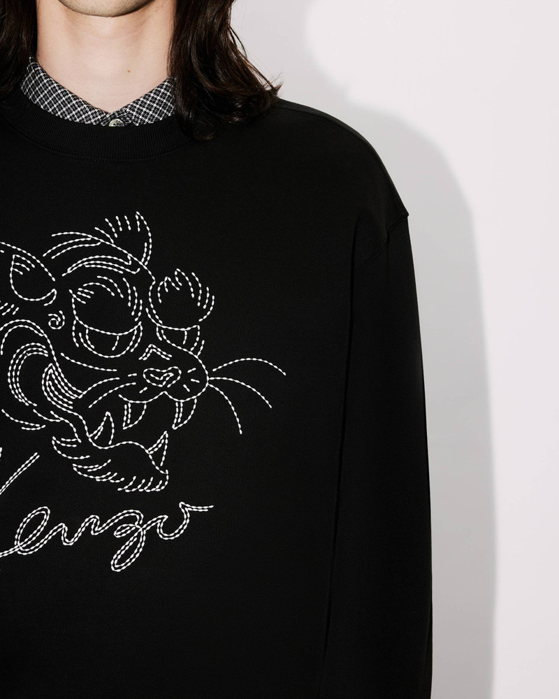 'KENZO Star Tiger' embroidered sweatshirt 6