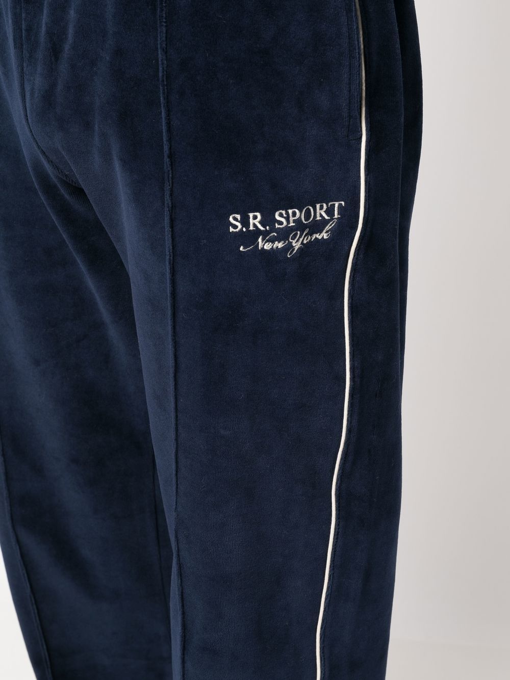 logo-embroidered track pants - 5