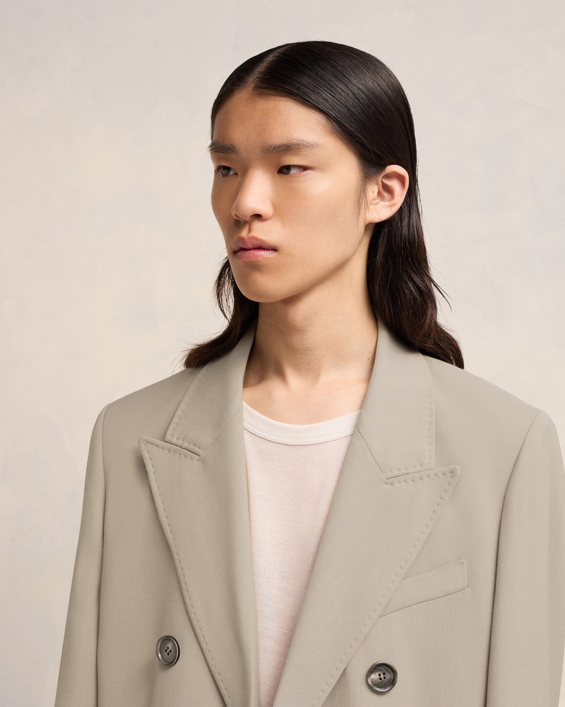 AMI Paris DOUBLE BREASTED JACKET | REVERSIBLE