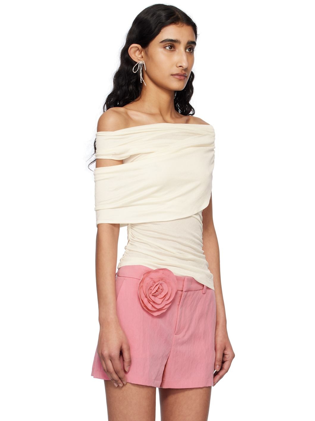 Off-White Jersey Sablé Blouse - 2