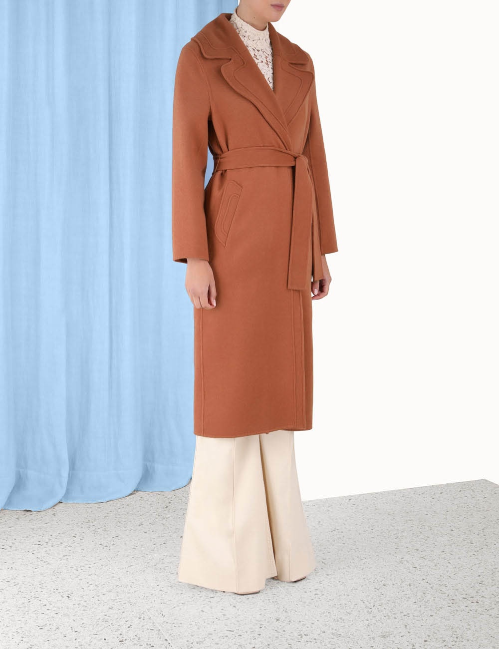 WONDERLAND BARREL COAT - 3