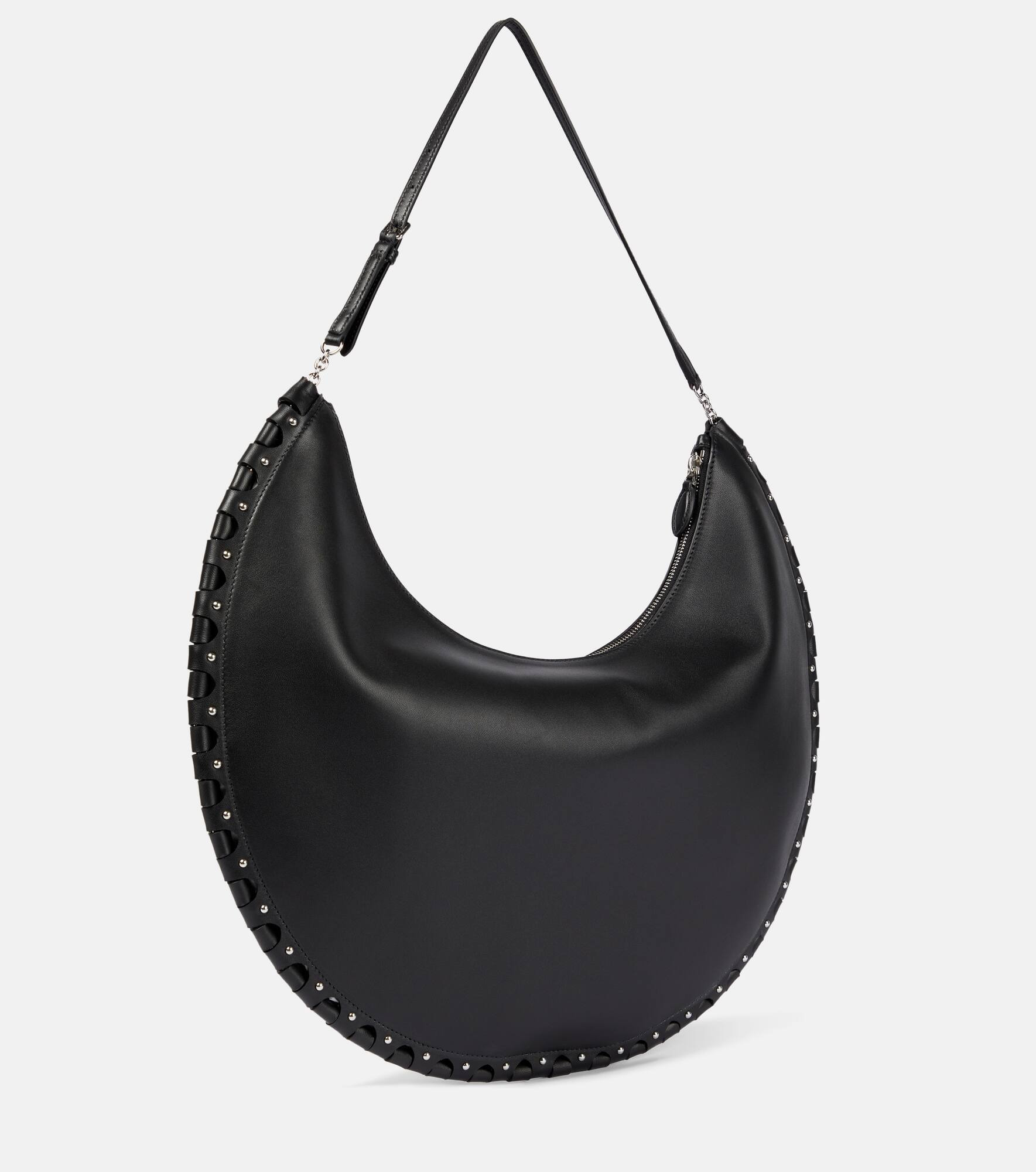 Le Demi-Lune Large leather shoulder bag - 4